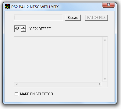 pal2ntsc patcher with